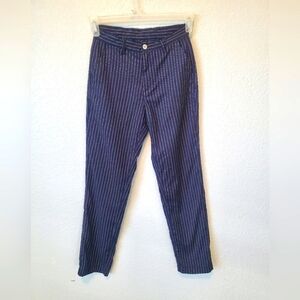 💚5/$25 John Galt Brandy Melville Striped Strait Leg Trousers Pants Size Small